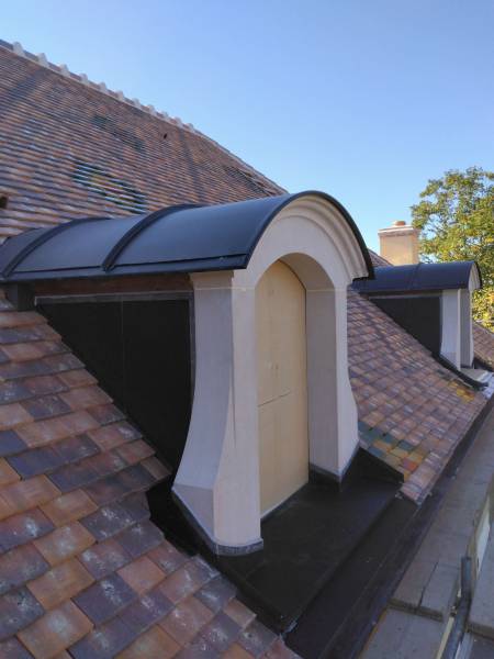 Travaux de zinguerie pour maison individuelle chez un particulier à Aloxe-Corton