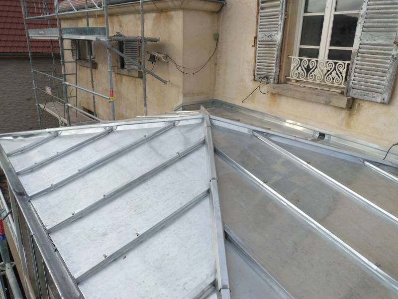 Travaux de zinguerie pour un particulier à Pernand-Vergelesses