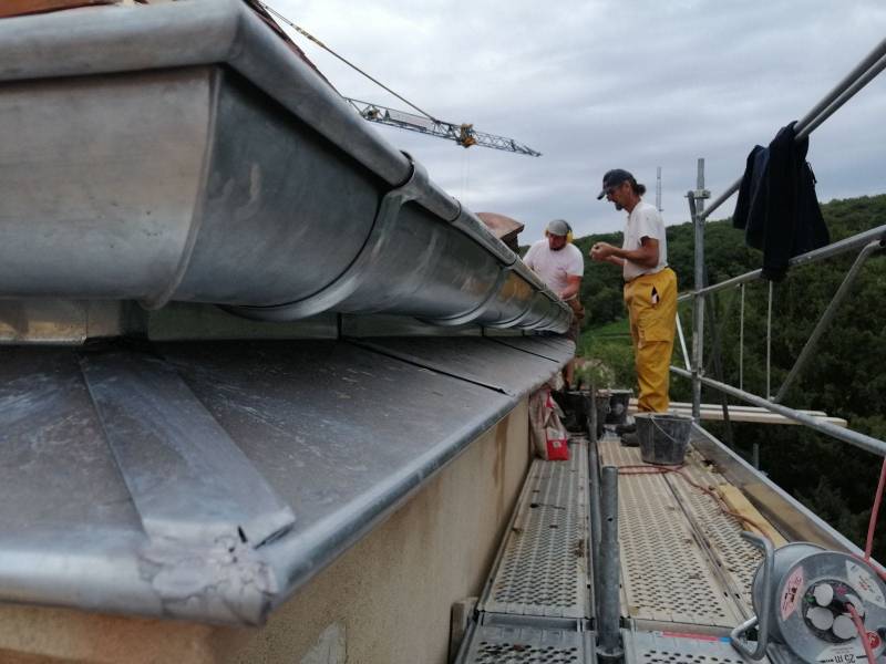 Travaux de zinguerie pour un particulier à Pernand-Vergelesses