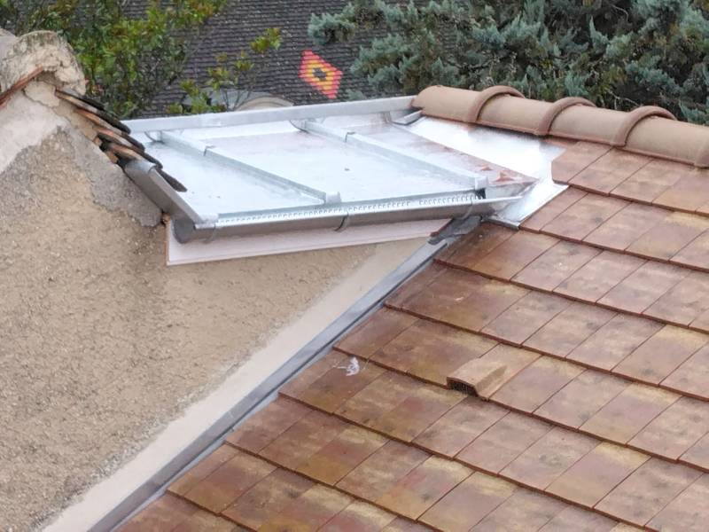 Travaux de zinguerie pour un particulier à Pommard