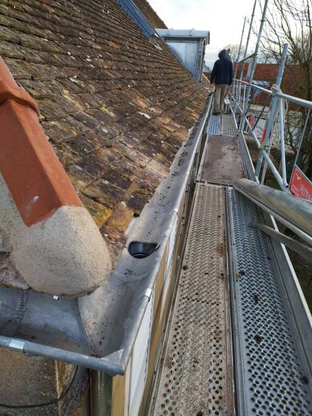 Remplacement des gouttières